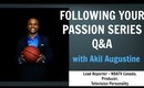 Follow Your Passion Q&A with Akil Augustine | Inspiring Words | NBATV Canada The Hangout
