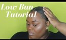 How To-Low Bun tutorial-@glindadotson