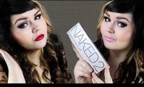 TUTORIAL: Urban Decay Naked 2 Palette With Two Lip Options!