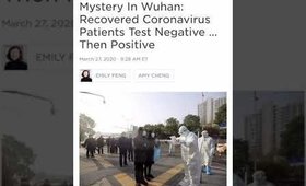 Wuhan Patients Test Negative Then Positive