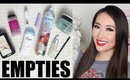 NEW PRODUCTS I'VE USED UP | REAL Thoughts on Hairfinity | AUGUST EMPTIES | hollyannaeree