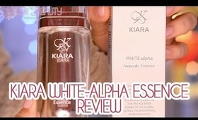 KIARA WHITE ALPHA ESSENCE REVIEW