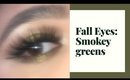 Smokey Green Eyes ft. Colourpop So Jaded Palette!
