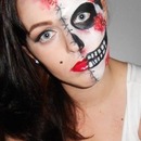 Skull/Zombie Marilyn Monroe inspired