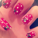 Minnie Mouse Nails