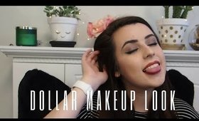 One Dollar Makeup Challenge | Testing Cheap Makeup