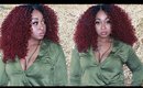 Outre 3B Ringlets Lace Front Red Curly Wig Review 🎄 HOLIDAY VIBES  ☆ SamoreLoveTV🇲🇸🔥