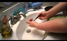 DIY Makeup Brush Cleaner