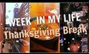 NYC Week in my Life | Thanksgiving Break Edition
