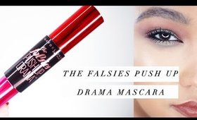 NEW: Maybelline The Falsies Push Up Drama Mascara | Demo/Review