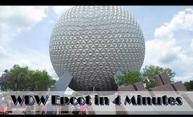 ♥VLOG: WDW Epcot in 4 Minutes | FromBrainsToBeauty♥