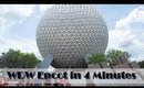♥VLOG: WDW Epcot in 4 Minutes | FromBrainsToBeauty♥