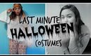 Last Minute Halloween Costumes!