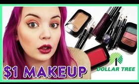$1 BEAUTY BENEFITS MAKEUP (DOLLAR TREE) | REVIEW