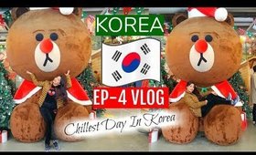 KOREA Vlog- Coldest Day - Line friends- Marry Go Round & D Museum Ep- 4 | SuperPrincessjo