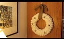 Wintery Snow Wreath Tutorial