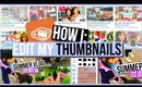 How I: Edit My Youtube Thumbnails // Free Editing Software