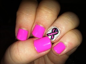 I wanted to do something cute for breast cancer awareness month:)
