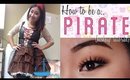 How to do PIRATE makeup for Halloween | Camille Co