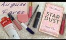 August Makeup Faves