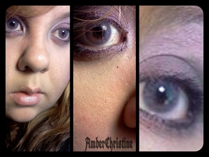 I also used the Ulta eyeshows in shades "eye candy" "paperazzi" "scuba" and an ulta "plum" liquid liner