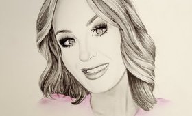 PORTRAIT DRAWIG GIGI GORGEOUS!