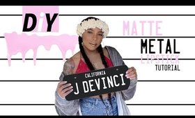 DIY Kylie Jenner Metal Matte Lipstick | Metal Matte Lipstick Dupe (DIY) | Review