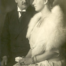 Prinz Friedrich Christian v. Sachsen und Braut Prinzessin Elisabeth Helene von Thurn und Taxis . Prince of Bavaria with his bride