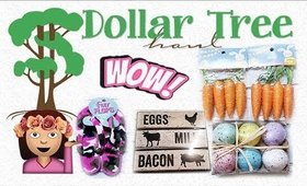 Dollar Tree Haul #5 | Spring & Easter Decor & Giveaway! | PrettyThingsRock