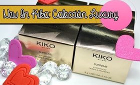 °• NEW IN KIKO (REVIEW+SWATCHES): Sombras de Ojos SUPREME (Colección LUXURY "Queen of Lights") •°