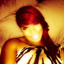 Ruby red hair