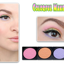 How to: Colorful makeup