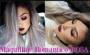 Maquillaje FACIL rosa rojo vino / Burbundy makeup tutorial| auroramakeup