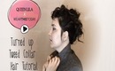 Turned up Tweed Collar Hair Tutorial by Queen Lila x WearThisToday