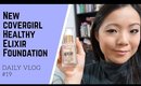 NEW Covergirl Vitalist Heathy Elixir Foundation Review | Daily Vlog #19