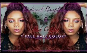 RADIANT RASPBERRY & RED COPPER * FALL HAIR COLOR*