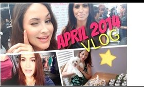 APRIL 2014 VLOG: NYC to LA+BRADY TURNS 1!