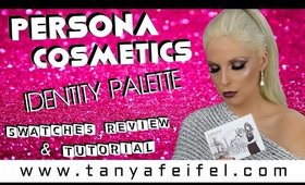 Persona Cosmetics | Identity Palette | First Impression, Swatches, & Tutorial | Tanya Feifel-Rhodes