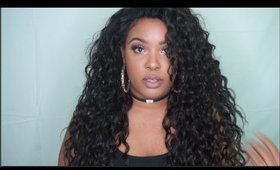 GRWM, UnBoxing, Install--Ms Here Hair Water Wave