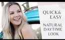 Quick & Easy Natural Daytime Makeup | Violetartistry