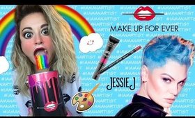 MUFE + Jessie J *NEW* Artist Acrylip  Collection | SWATCHES & DEMO |