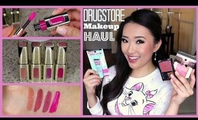 Drugstore Makeup Haul + Try On 💕NEW L'Oreal, Maybelline + Covergirl - hollyannaeree