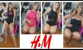 H&M Sporty Swimsuits Try-On Haul