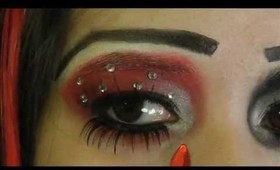 Callow Lily Inspired Makeup Look for Halloween!