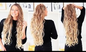 Loose Curls Hair Tutorial