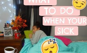 What To Do When You're Sick + Makeup Tutorial ❤