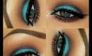 MAC Pigment | Aqua Blue Cyan | Makeup Tutorial