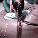 braided ponytail!!!!!