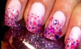 .:.Sparkly  Party Girl Nails.:.