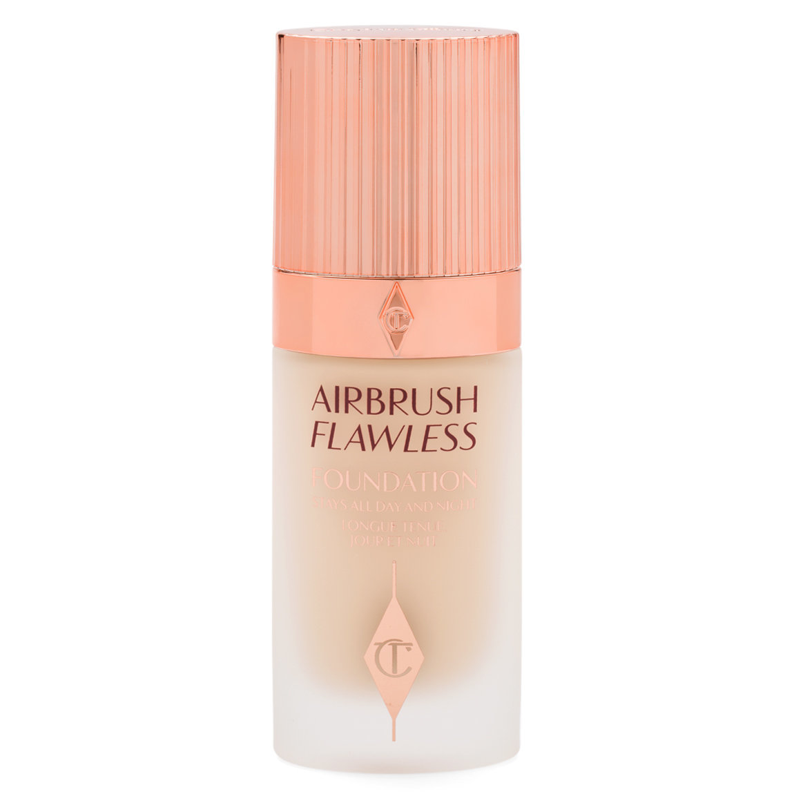 charlotte tilbury airbrush flawless foundation colors